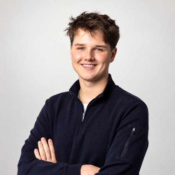 Portretfoto van Thijs